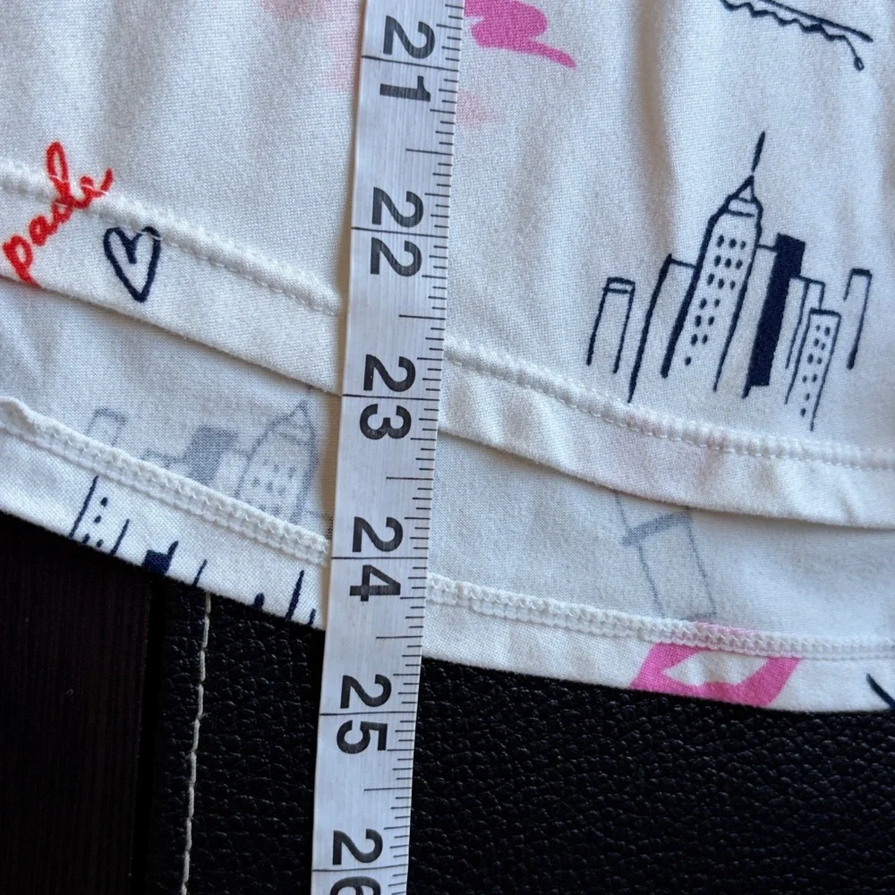 Kate Spade With Love Long PJ Set Pajamas Long Sleeve Long Pant Sz L - Picture 12 of 14